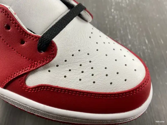 Cheap TBK Air Jordan Retro 705329-600 1 Low Chicago 0424